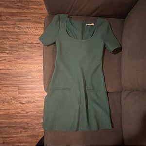 A&F green dress